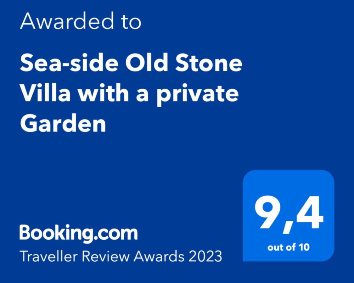 Sea-Side Old Stone Villa With A Private Garden Budva Eksteriør billede